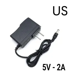🔌 Fuente de Alimentación 5V-2A – Adaptador AC/DC Universal (100-240V)
