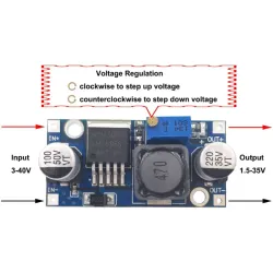 ⚙️ LM2596 Módulo Reductor de Voltaje Ajustable