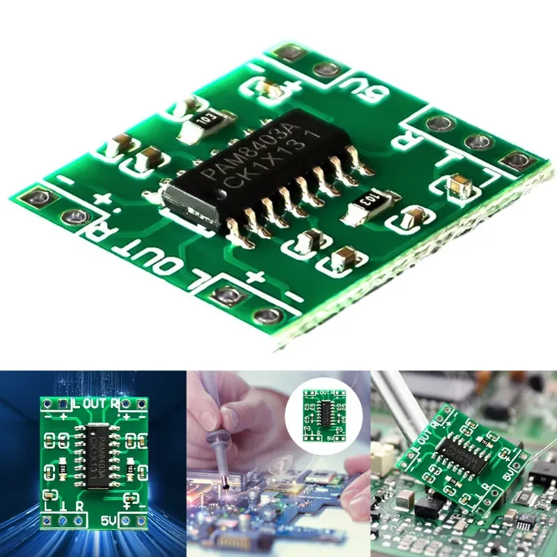 Mini Placa Amplificador PAM8403 2x3W