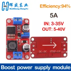 ⚙️ Módulo Elevador de Voltaje DC-DC XL6019 – 5A, 3.3V40V Ajustable