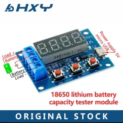 🔋 Probador de Capacidad de Batería ZB2L3 – Descarga Externa 1.2-12V