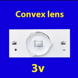 🔧 SMD de 3V con Filtro de Lente Óptica para Reparación de Retroiluminación de TV LED