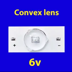 🔧 SMD de 6V con Filtro de Lente Óptica para Reparación de Retroiluminación de TV LED