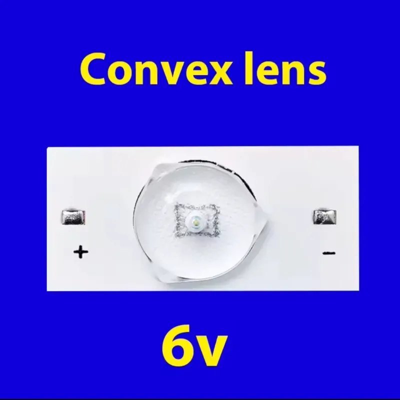 🔧 SMD de 6V con Filtro de Lente Óptica para Reparación de Retroiluminación de TV LED