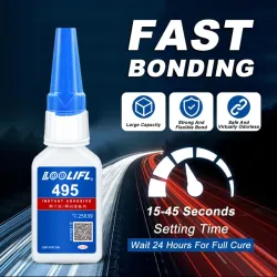 🏷️ Súper Pegamento-Cianoacrilato de Secado Rápido 20ml