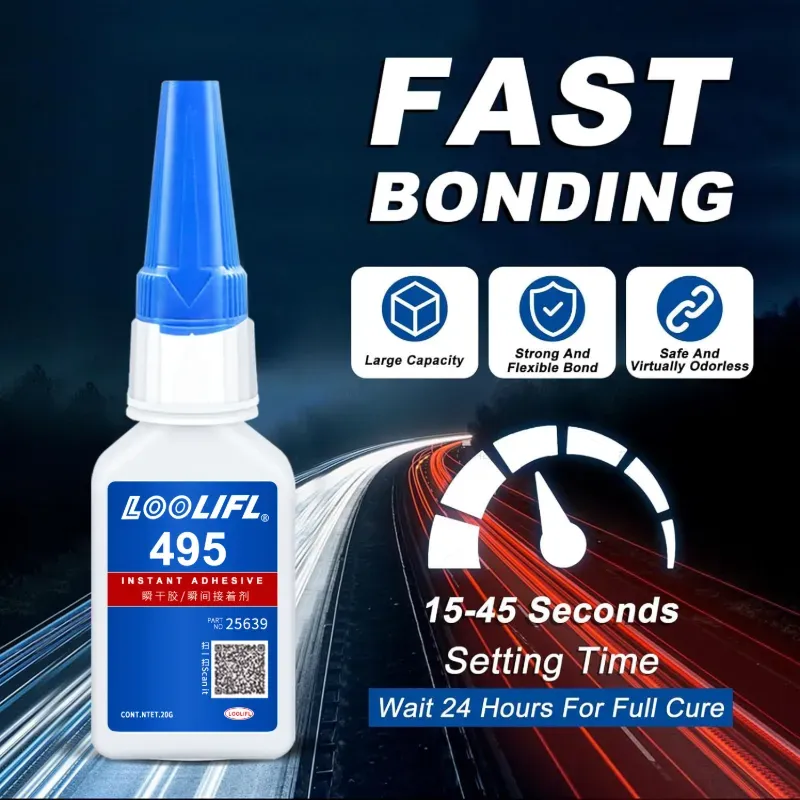 🏷️ Súper Pegamento-Cianoacrilato de Secado Rápido 20ml