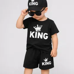 Conjunto  de short y pullover King