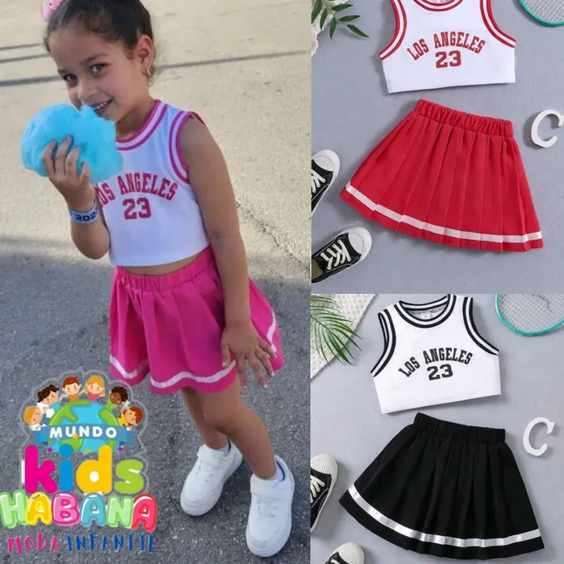 Conjunto  deportivo de niña