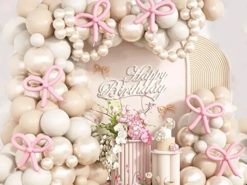 Decoracion con globos