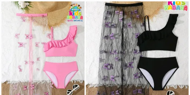 Traje de baño 3piezas