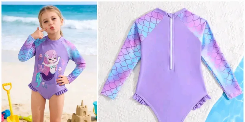 Traje de baño de sirena 🧜‍♀️ 