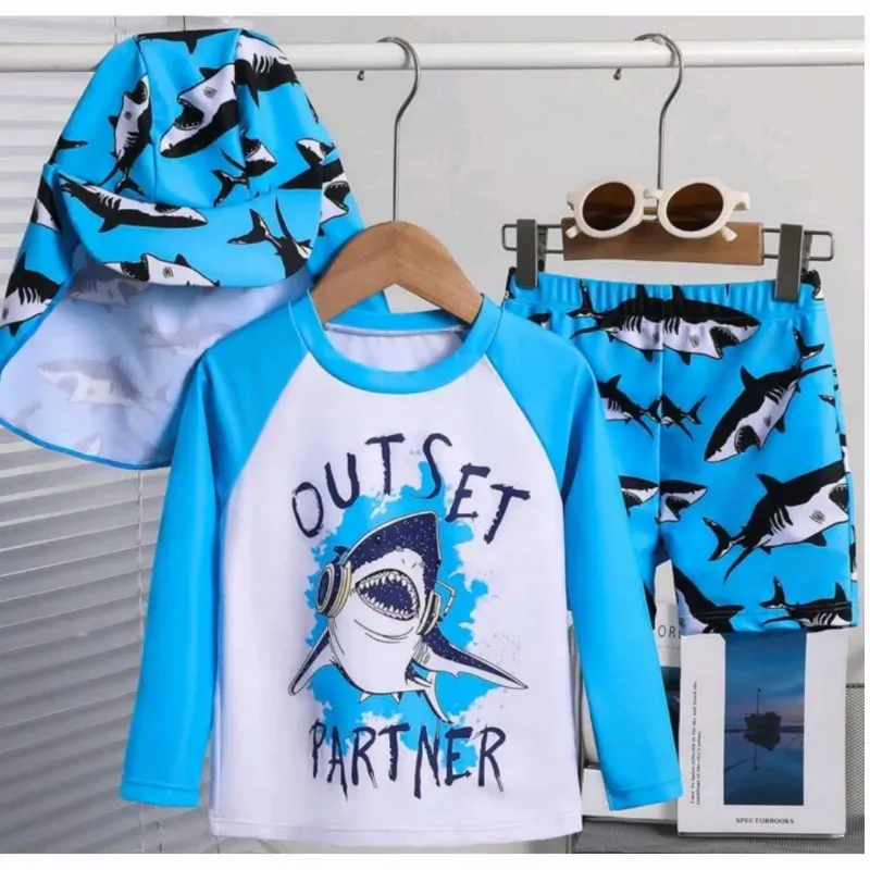 Traje de baño de tiburón 