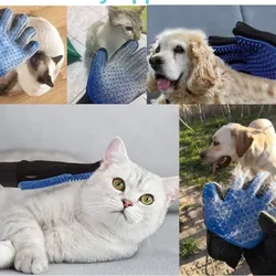 Guantes para peinar mascotas 