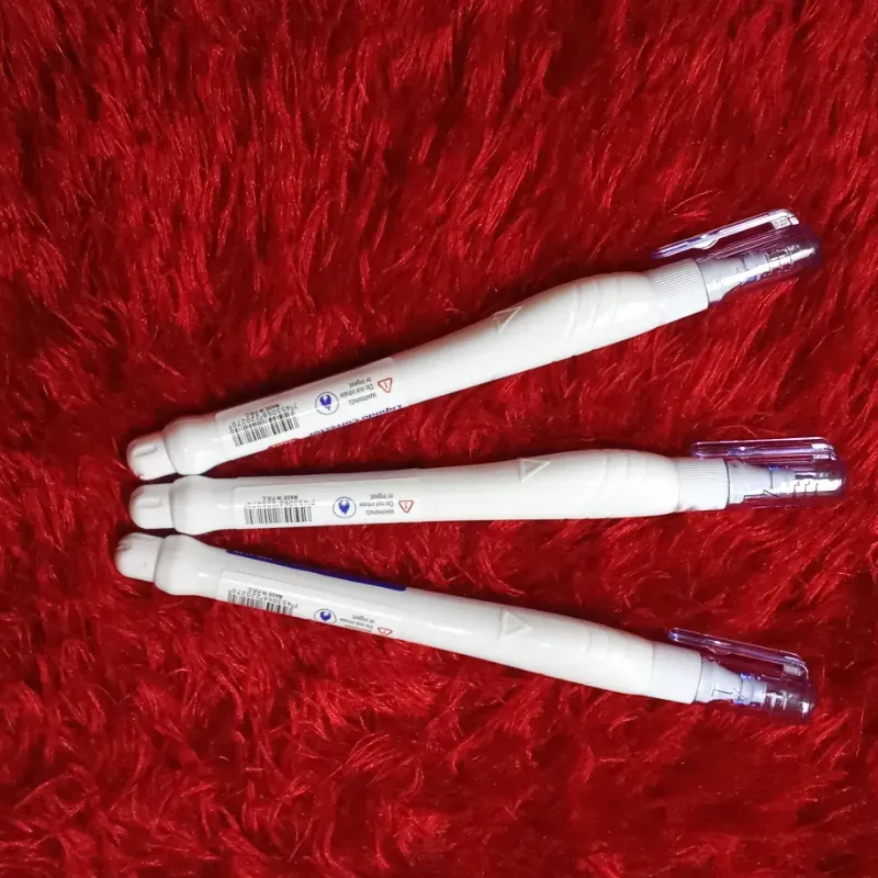 Corrector tipo pluma 