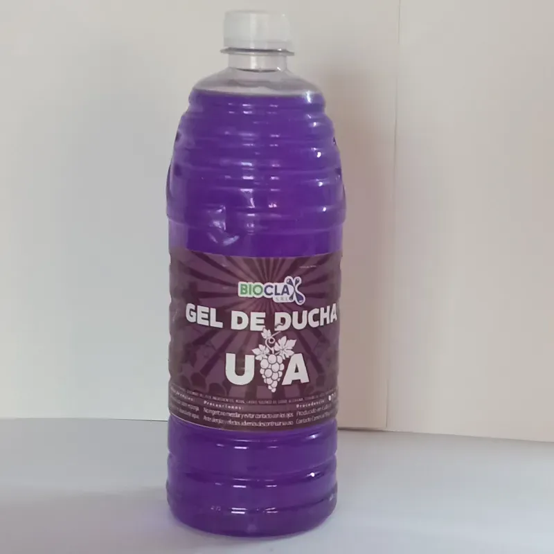 Gel de baño de uva