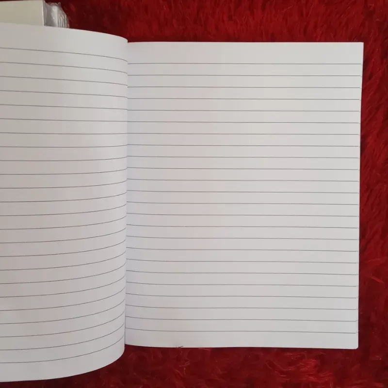 Libreta escolar rayada 