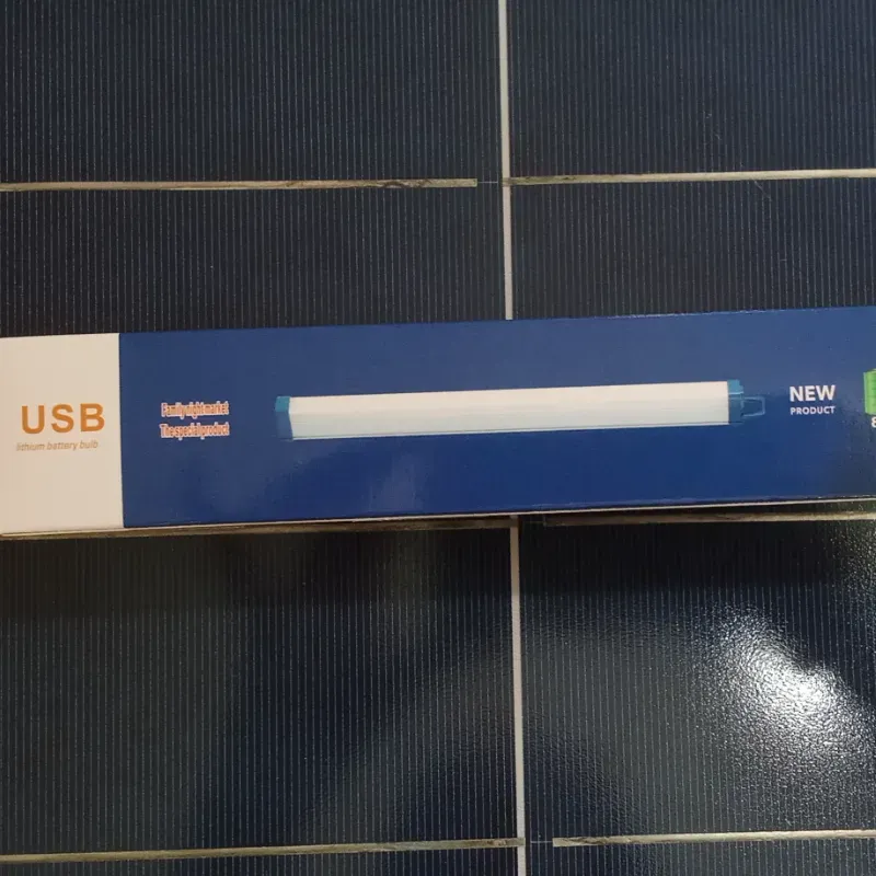 Tubo LED recargable 