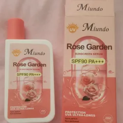 Sérum facial de Rosas con Protección solar