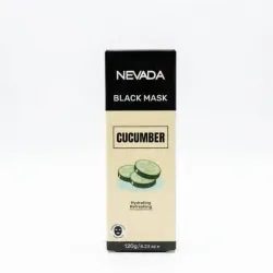 Mascarilla hidro plástica negra con pepino, carbón activado y colágeno
