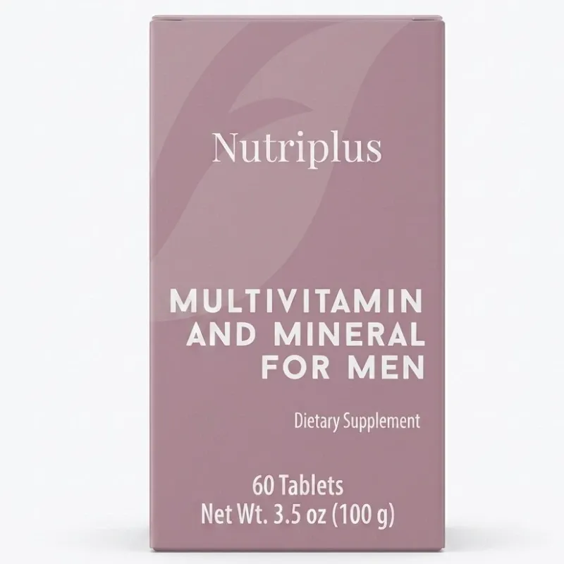 Multivitamínico y mineral para hombres