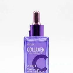 Sérum Prebase 2 en 1 Voluminizador Collagen + Niacinamide + Vitamin C – RÉVITALUX (60 ml / 2 fl oz)