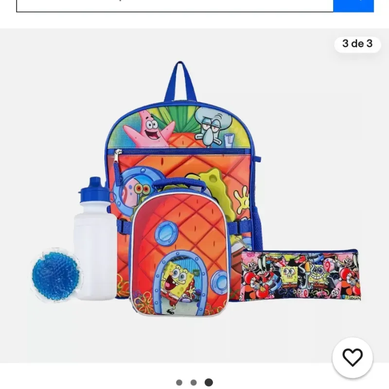 Bob Esponja set de 4