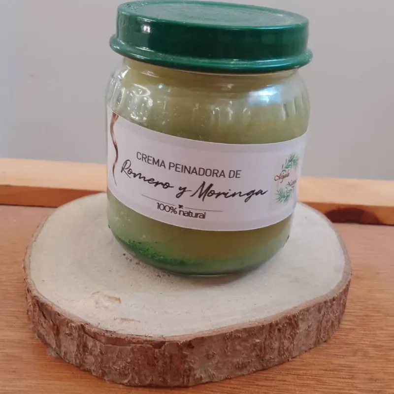 Crema de peinar de Romero y Moringa