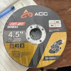 Disco de pulidora de corte