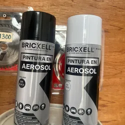 Pintura de spray Negra y blanca 
