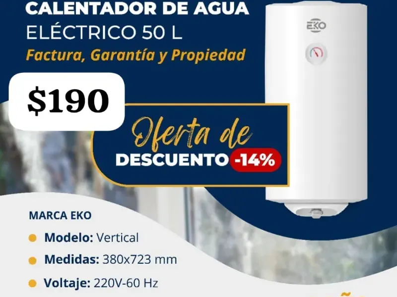 Calentador de agua