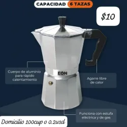 Cafetera 6 tazas