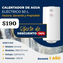 Calentador de agua 50L