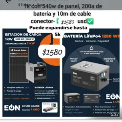 Estacion  de 1k con panel