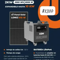 Estacion  de 2k con panel