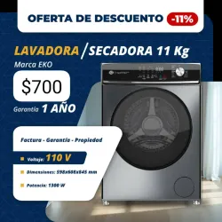 Lavadora secadora