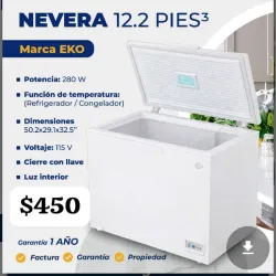 Nevera 12 pies