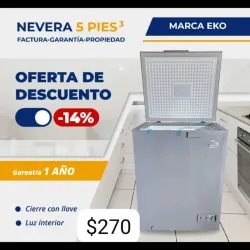 Nevera 5 pies