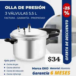 Olla de presion 5.5 L