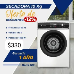 Secadora a vapor 10kg
