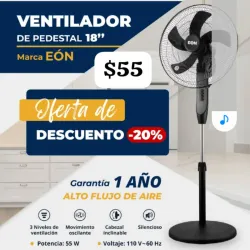 Ventilator de pedestal EON