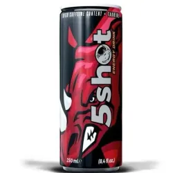 Bebida energética 5 Shot lata 25Cl