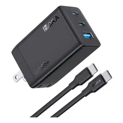 Cargador Tipo C 65w Carga Rápida 1Hora