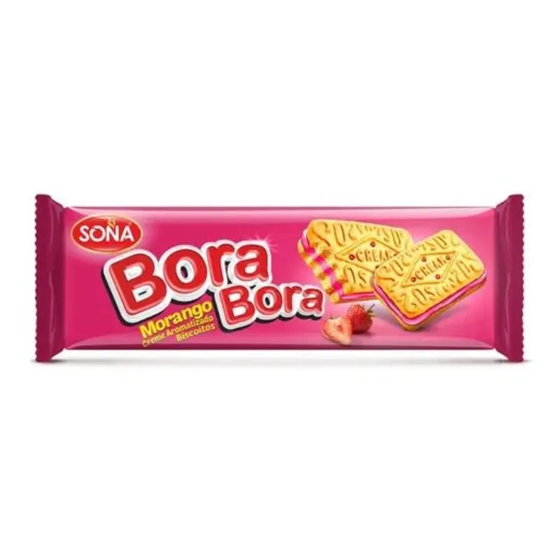 Galletas BORA BORA con Crema 78 g HollandPark