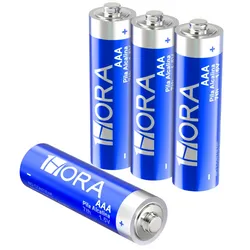 Pilas Alcalinas AAA 1.5V Paquete de 4 Unidades