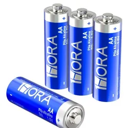 Pilas Alcalinas AA 1.5V Paquete de 4 Unidades