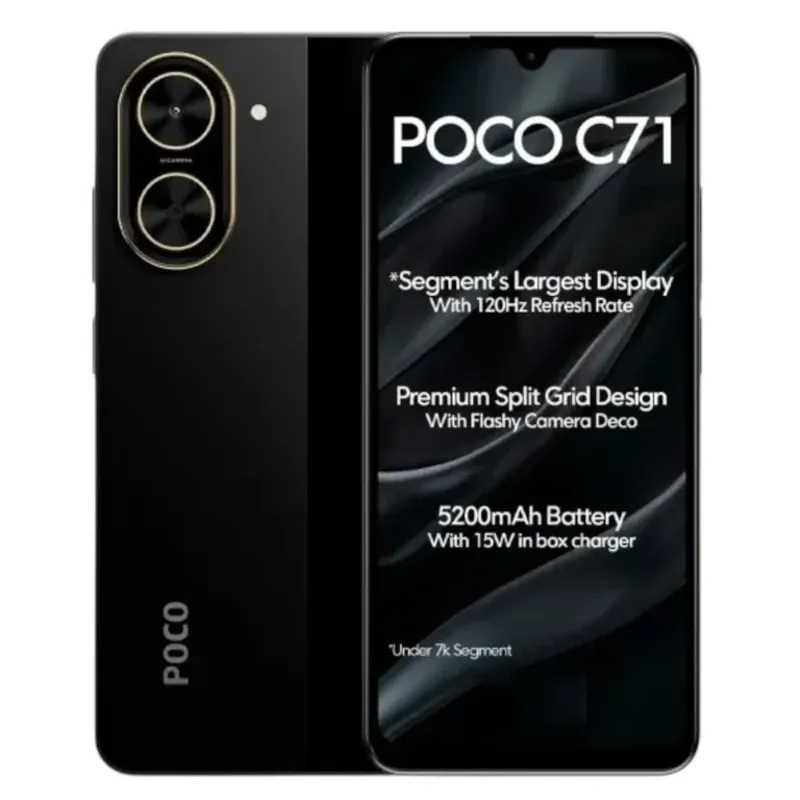 Poco C71 Negro