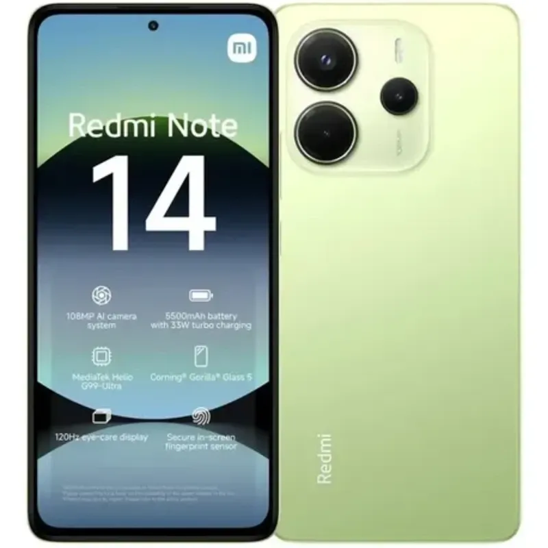 Redmi Note 14 Verde Limon