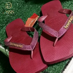 Chancletas Havaianas de mujer (roja)
