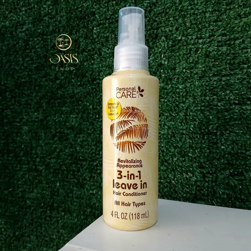 Acondicionador control de frizz - sin enjuague 3 en 1