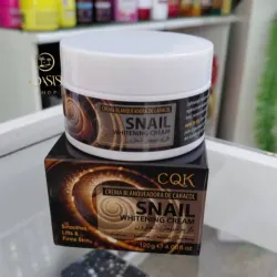 Crema blanqueadora de caracol